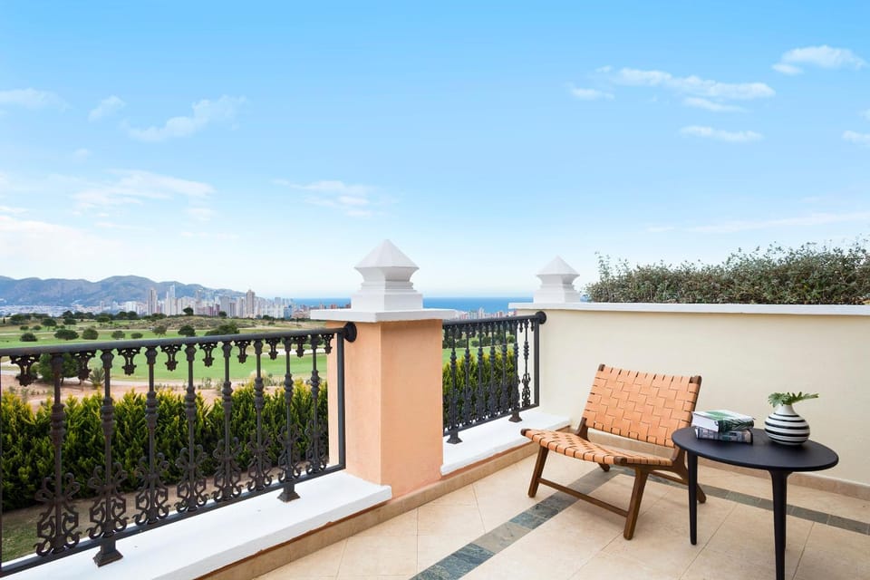 Golfcourse, View (from property/room), Balcony/Terrace, Sea view
