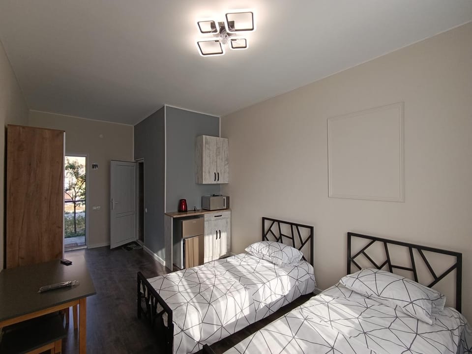 Bed, Photo of the whole room, Bedroom, wardrobe