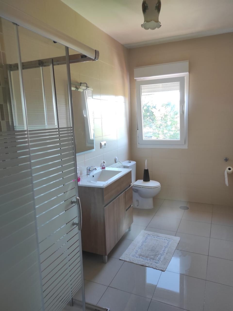 Shower, Toilet, Bathroom, towels