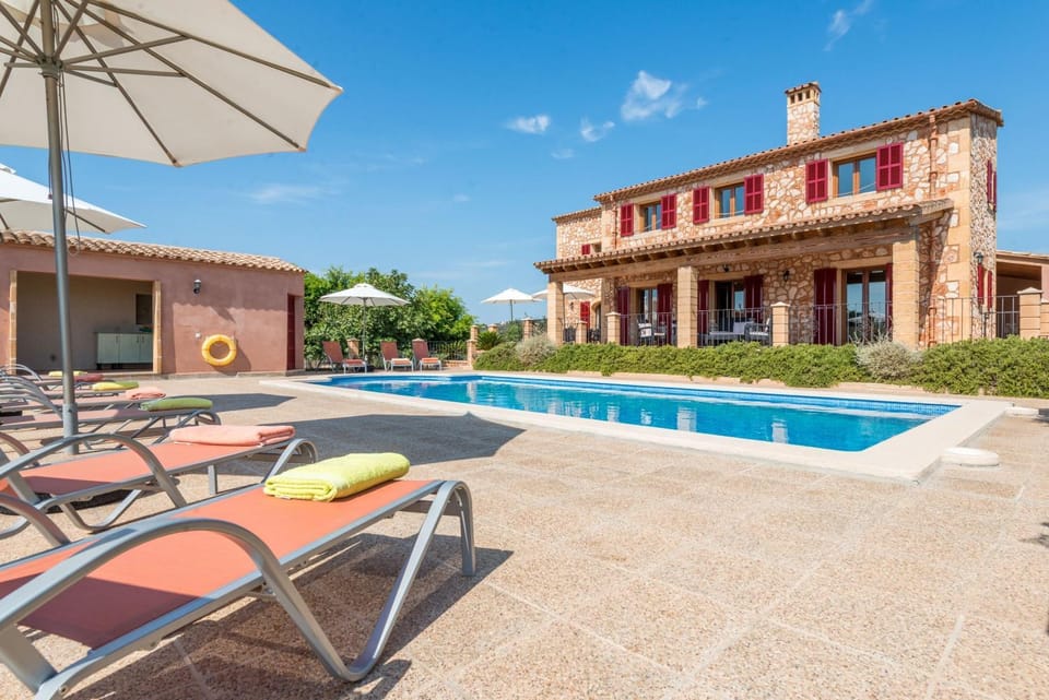 Property building, Living room, Swimming pool