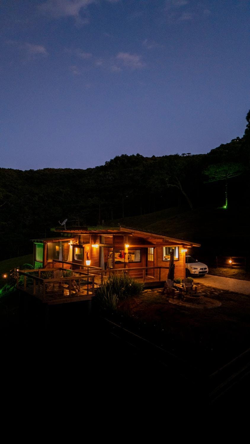 Cabana Romântica em Bom Retiro House in State of Santa Catarina