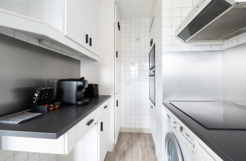 washing machine, kitchen