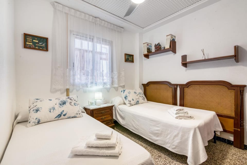 Property building, Living room, Bedroom