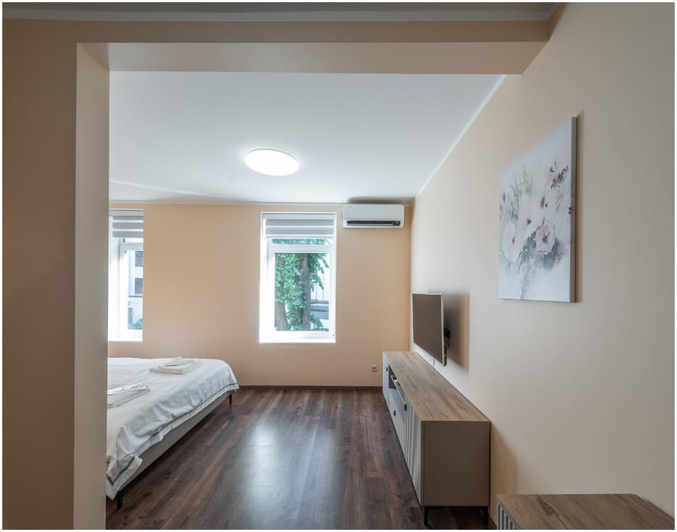 Bed, TV and multimedia, Bedroom