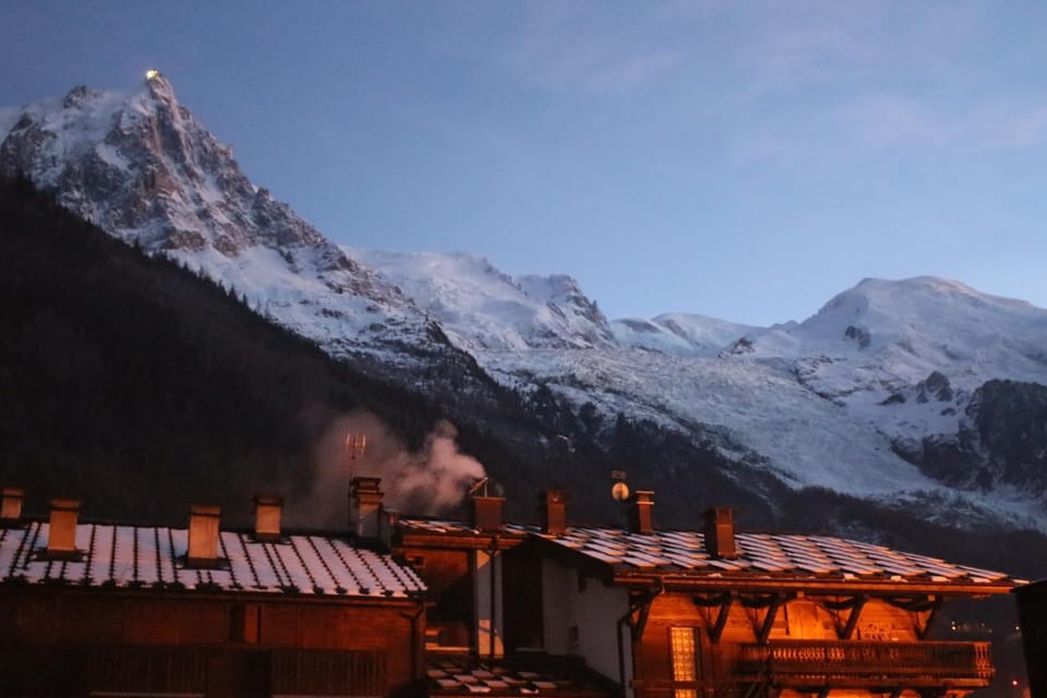 Patio, Winter, Garden, Balcony/Terrace, Mountain view