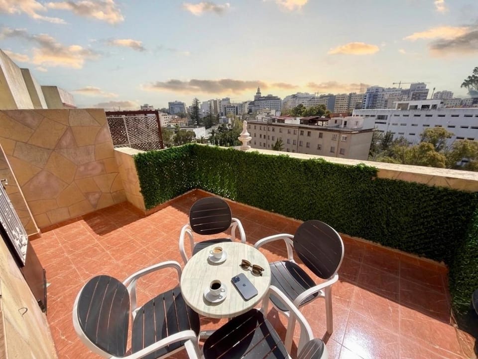 Property building, Day, View (from property/room), Balcony/Terrace, City view