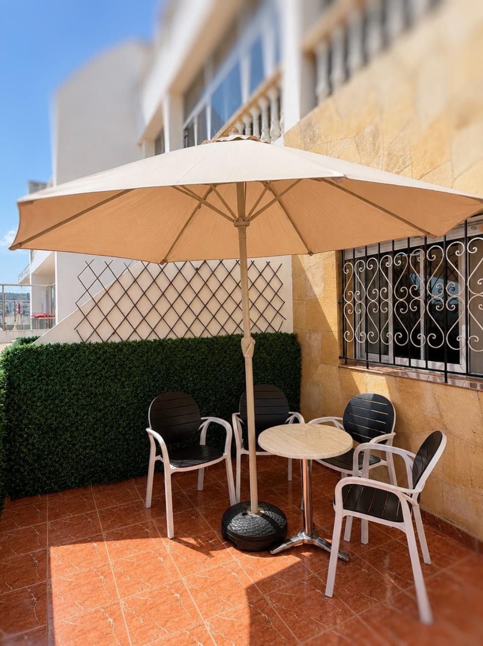 Day, View (from property/room), Balcony/Terrace, furniture