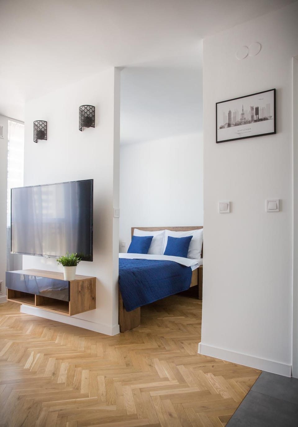 City Center Pereca, in Warsaw's Business District & Metro ONZ, AirCon, by WarsawSkyLine Apartments Apartment in Warsaw