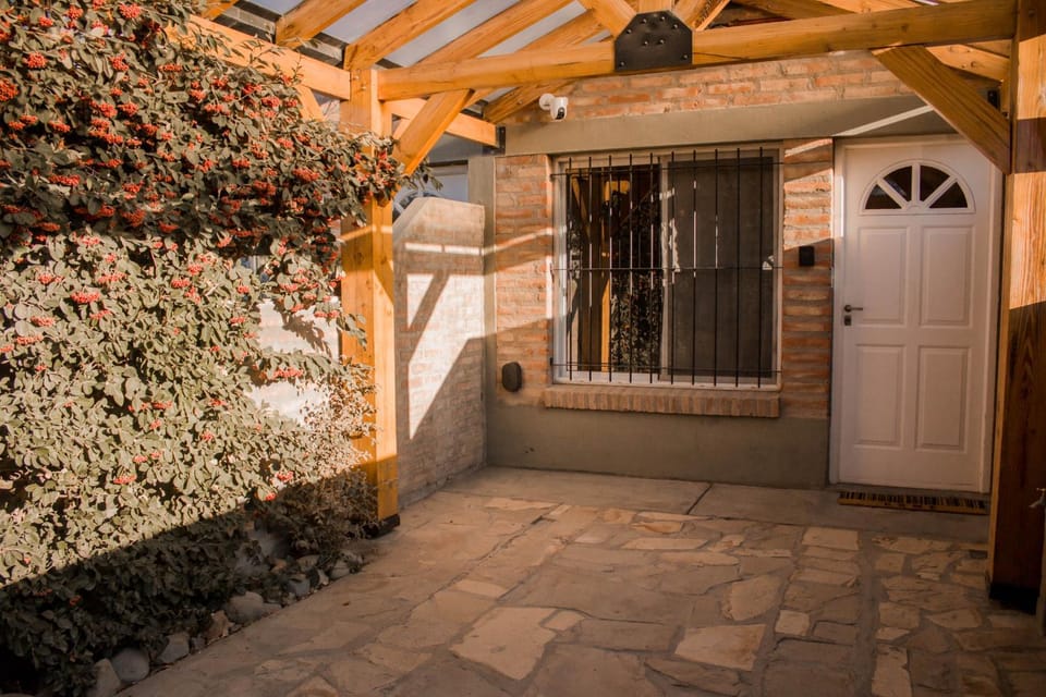 Patio, Facade/entrance, Parking