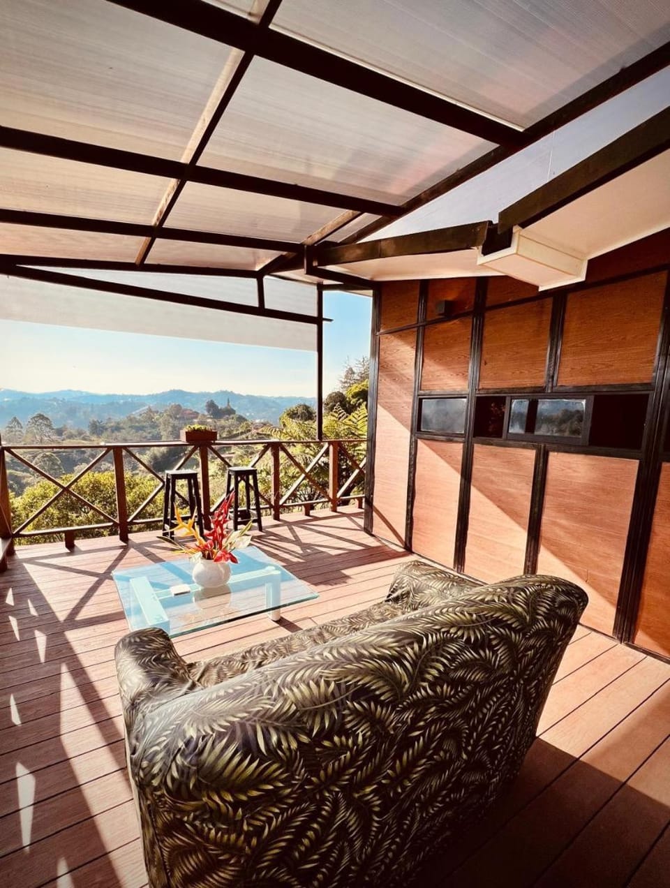 View (from property/room), Balcony/Terrace, Seating area, Mountain view
