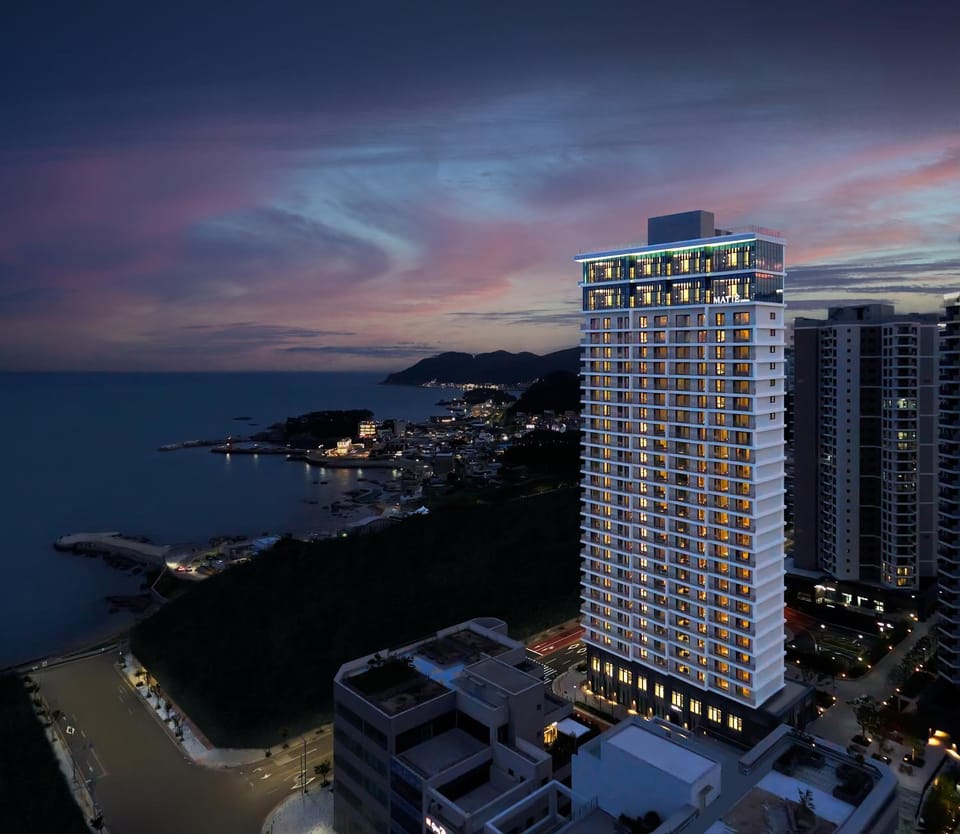Property building, Sea view, Sunset