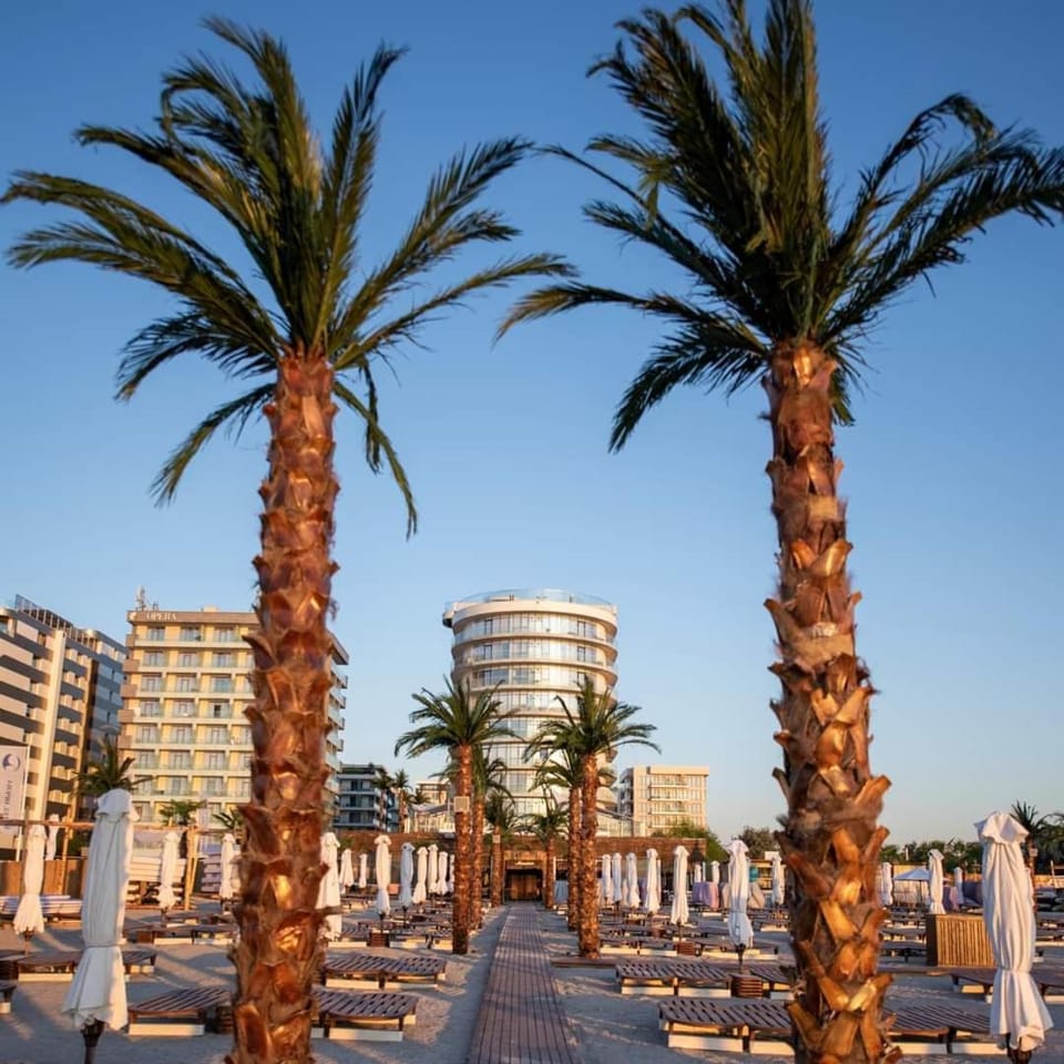 Property building, Beach