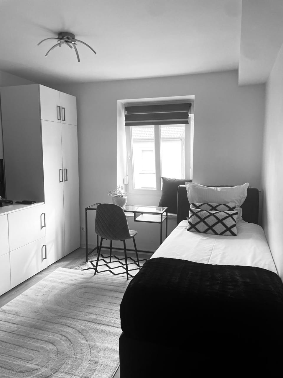 BRIGHT SINGLE ROOM IN GUEST House Bed and Breakfast in Luxembourg