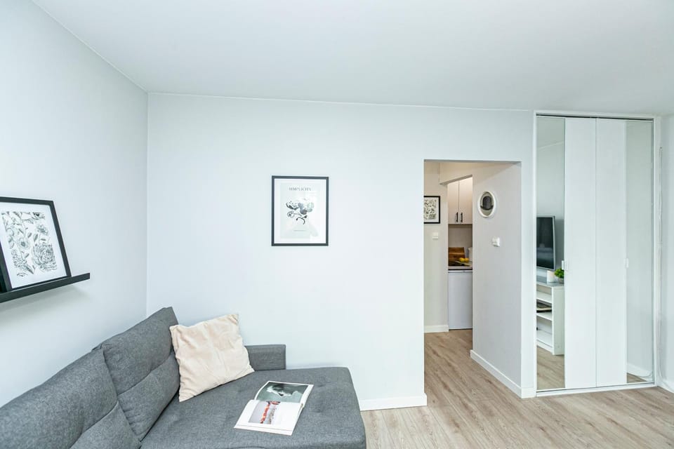 Bagno 7 grey - Stacja metra 300m - underground station 300m Better Rental Apartment in Warsaw