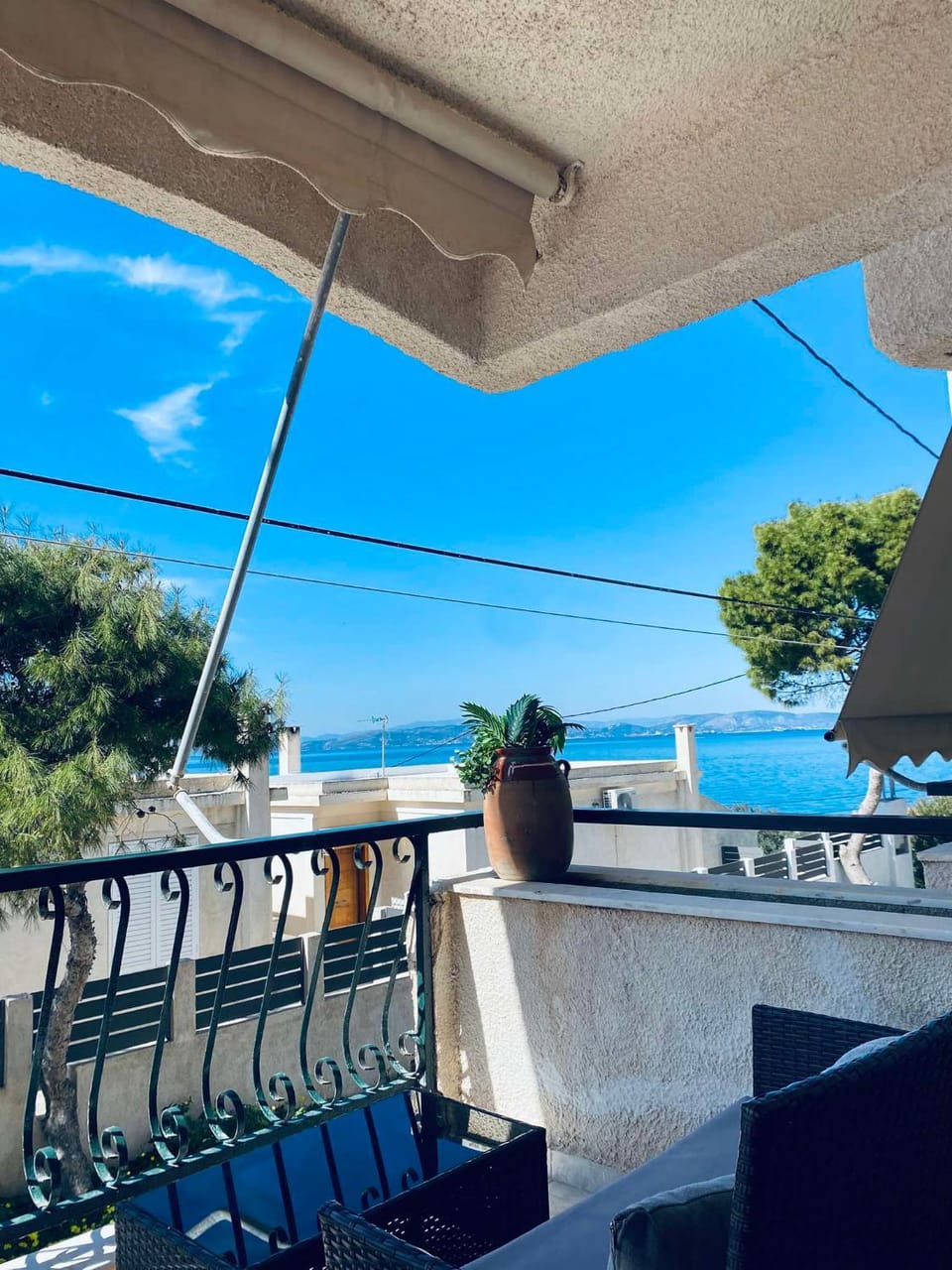 Coffee/tea facilities, Balcony/Terrace, Sea view