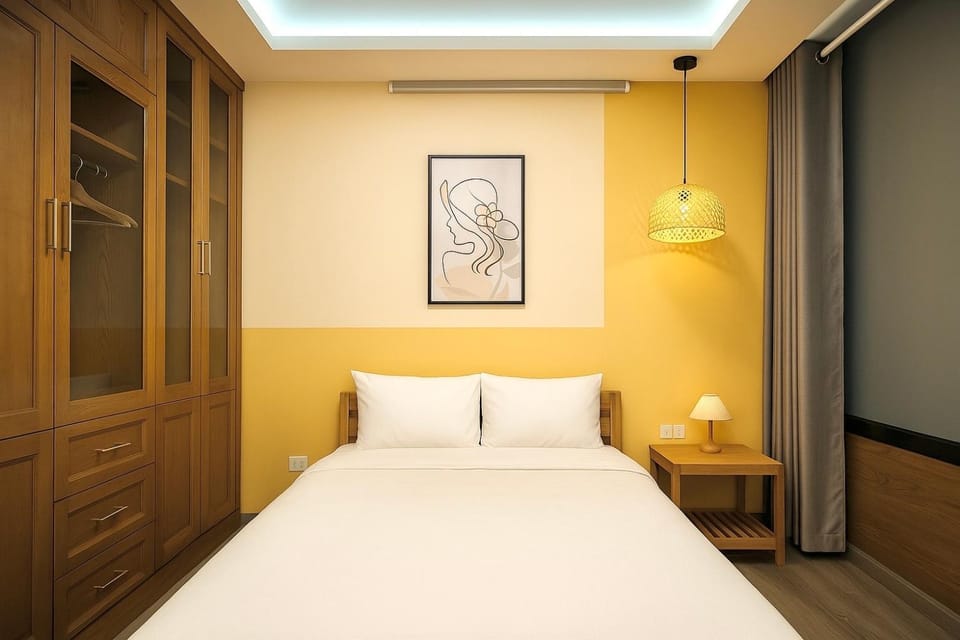 Bed, Photo of the whole room, Bedroom, wardrobe