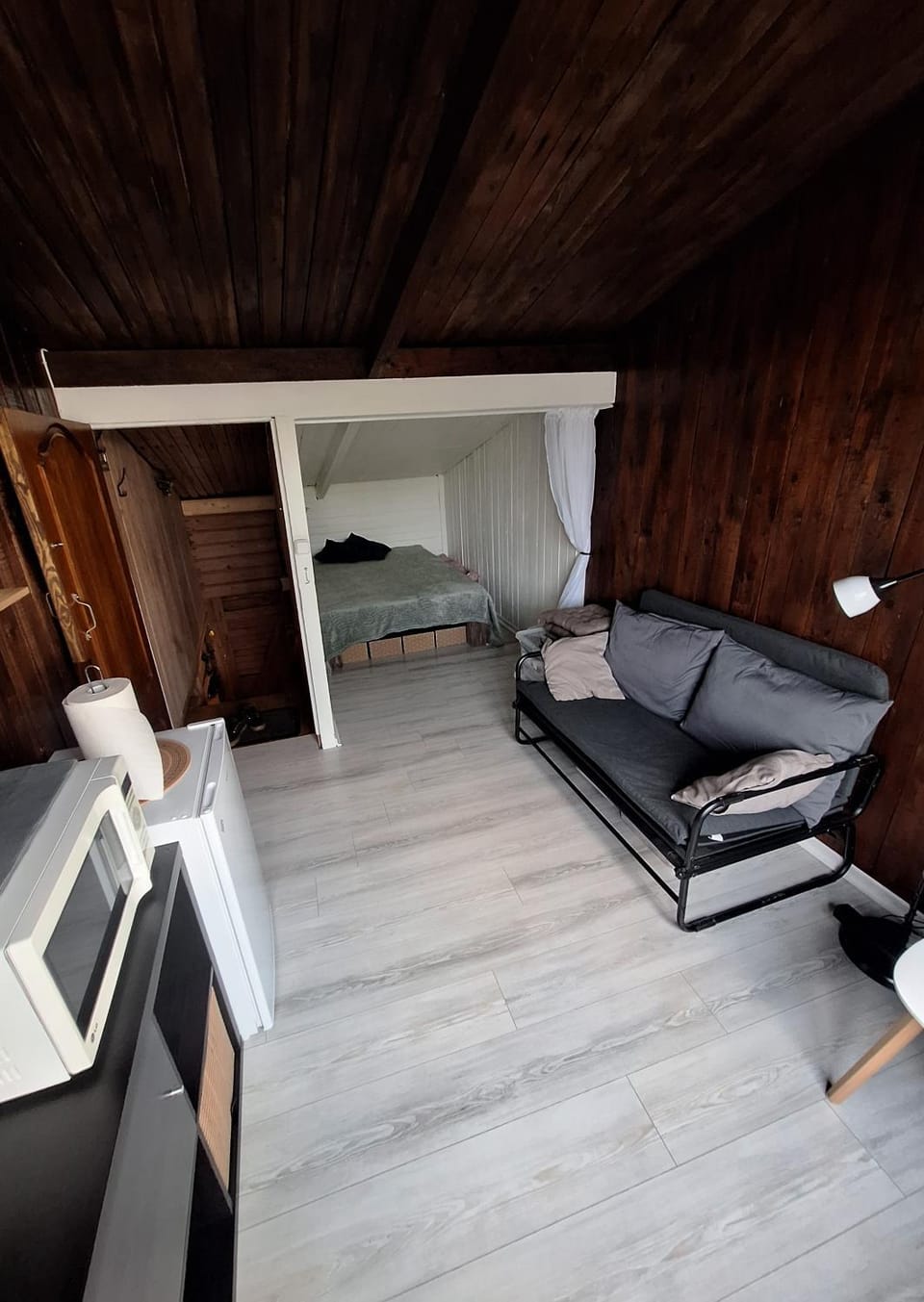 Fish and sleep - lake house Docked boat in Latvia