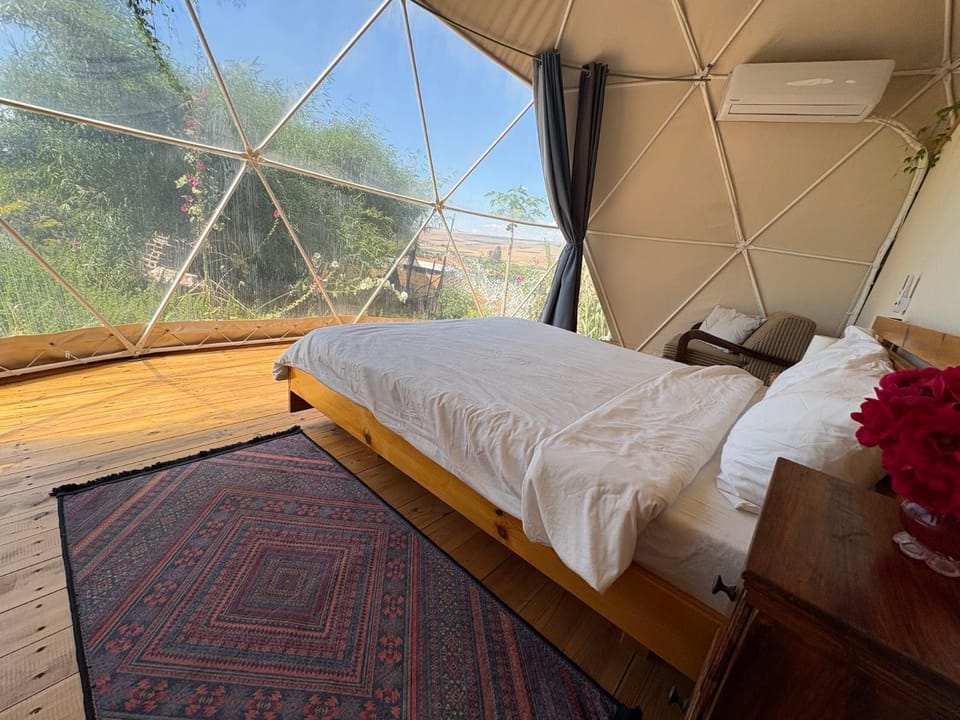 Property building, Bed, View (from property/room), Bedroom, air conditioner
