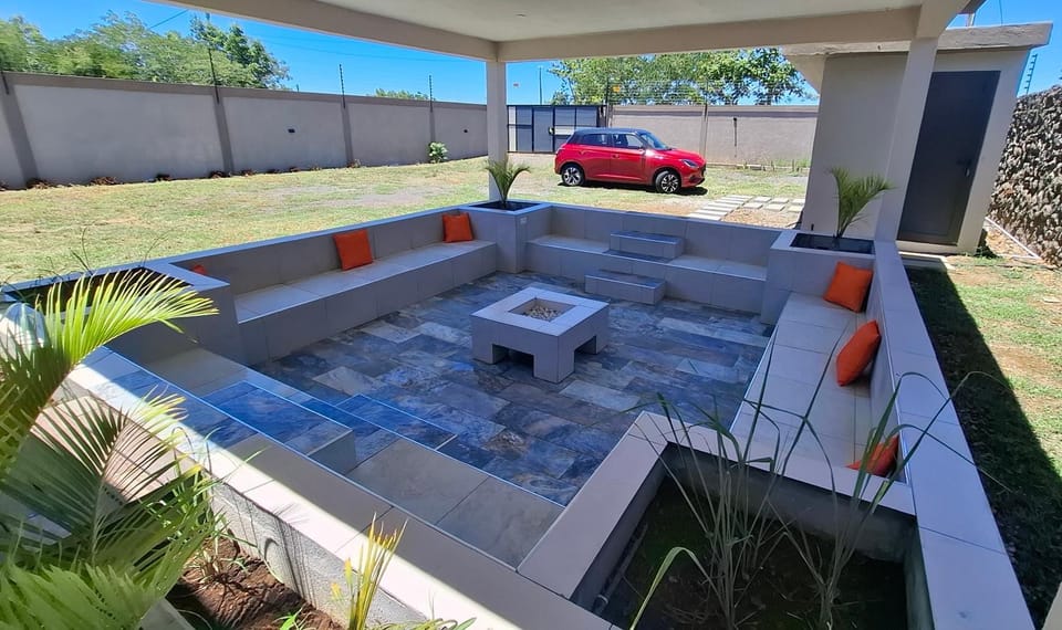 Garden, Living room, Garden view