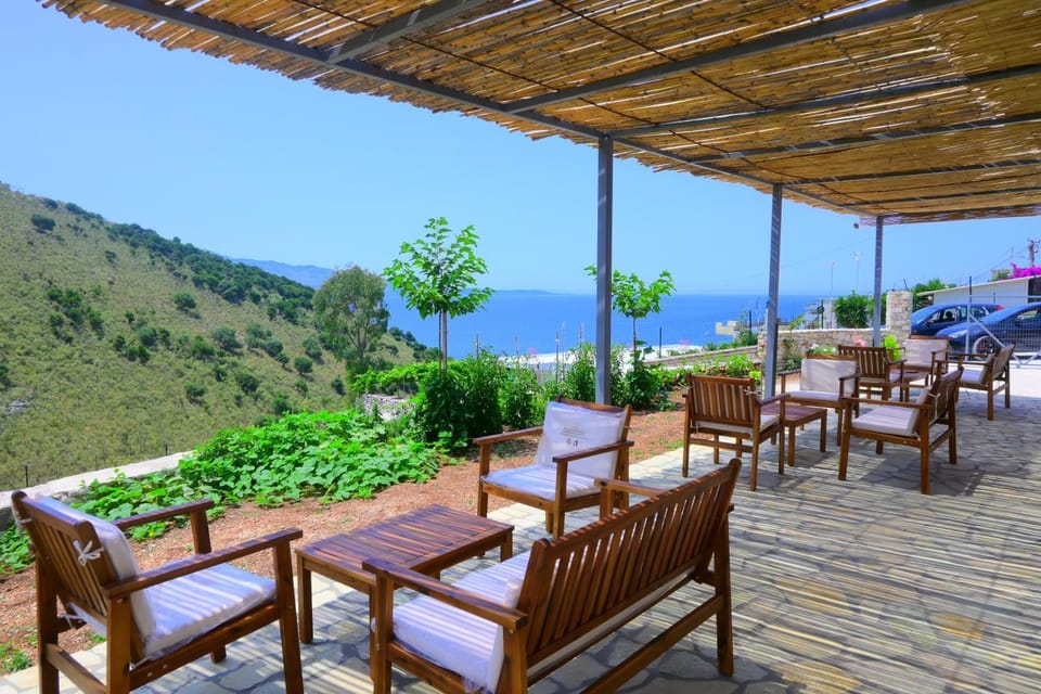 Patio, Day, View (from property/room), Sea view