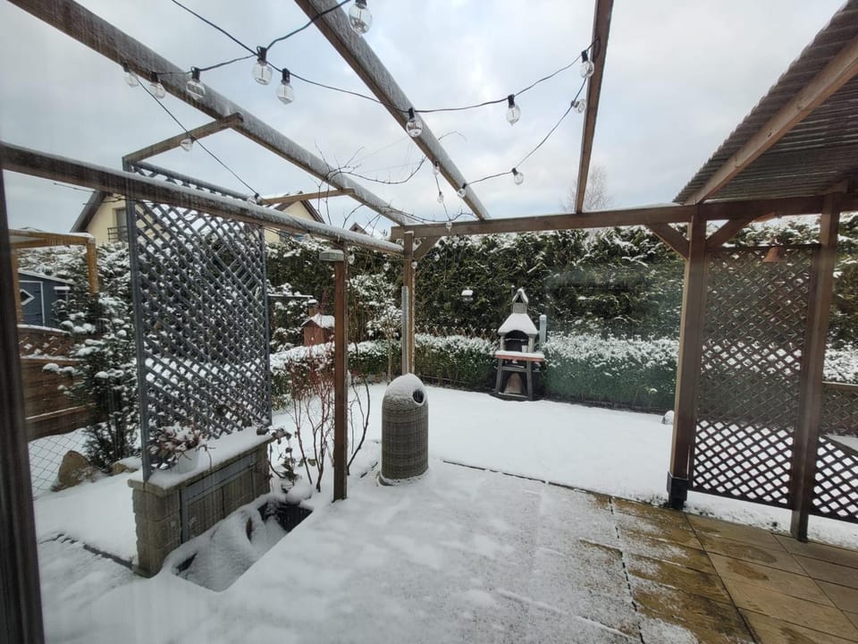 Kąpino dom bliźniak z sauną dla 6 osób w promieniu 25km Gdynia Półwysep i otwarte Morze Jeziora Lasy House in Pomeranian Voivodeship