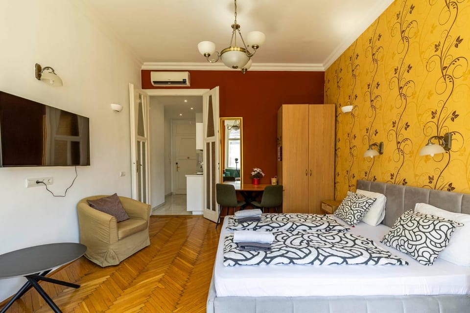 Living room, Photo of the whole room, Seating area, air conditioner