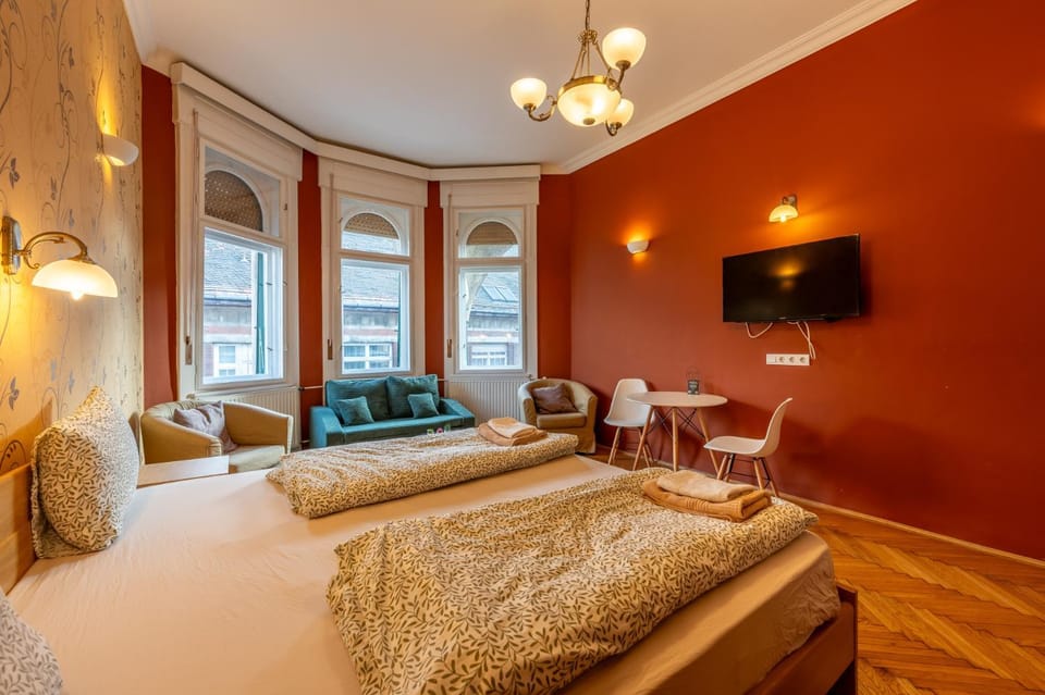 Living room, Bedroom