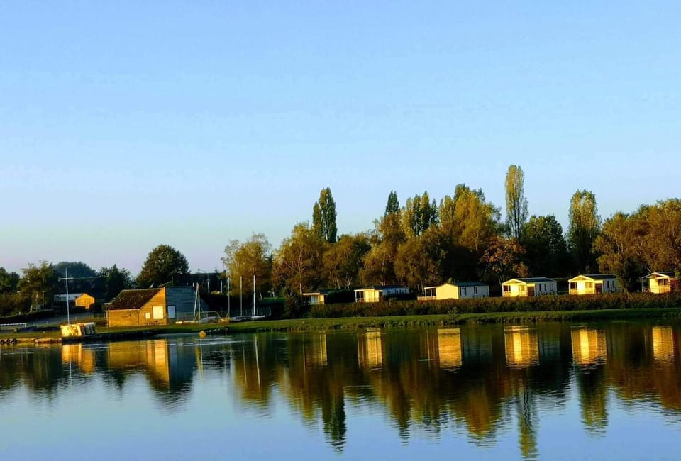 Natural landscape, Lake view