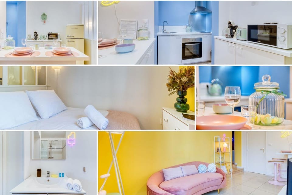 Kitchen or kitchenette, Living room