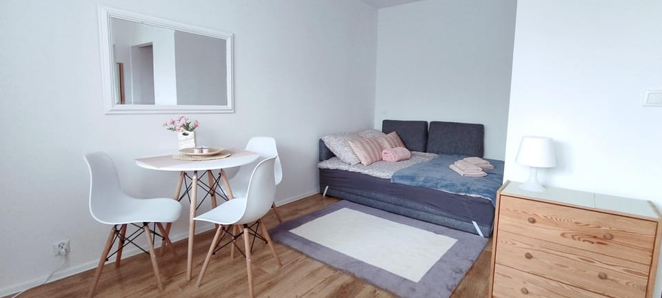 Bed, Living room, Photo of the whole room, Seating area, Bedroom