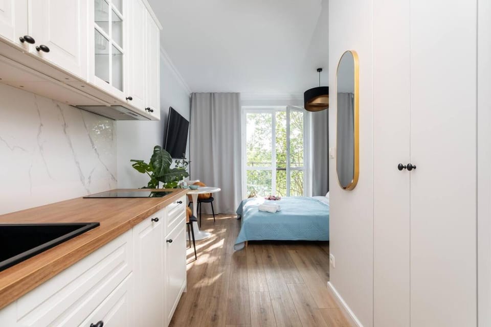 Bed, Living room, kitchen