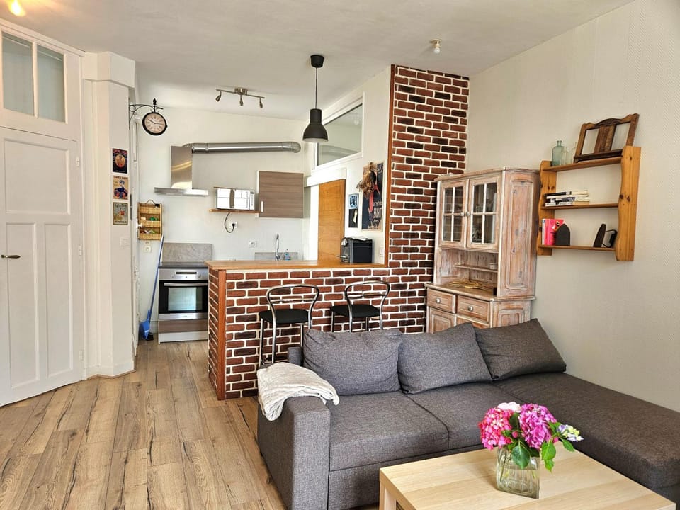 Vue sur les toits de Dinan Apartment in Brittany