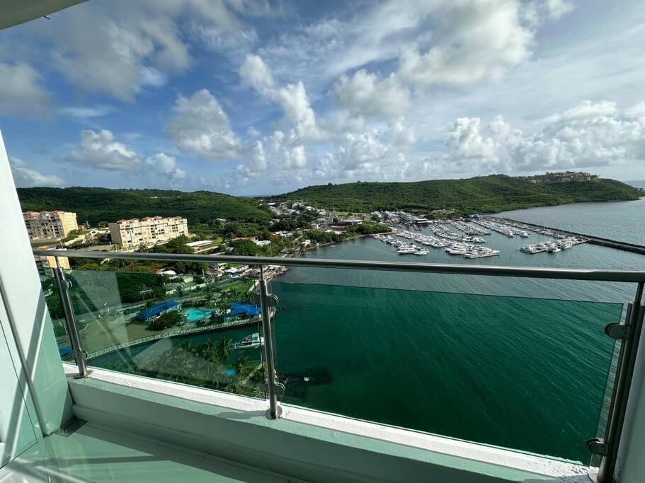 View (from property/room), Balcony/Terrace, Sea view
