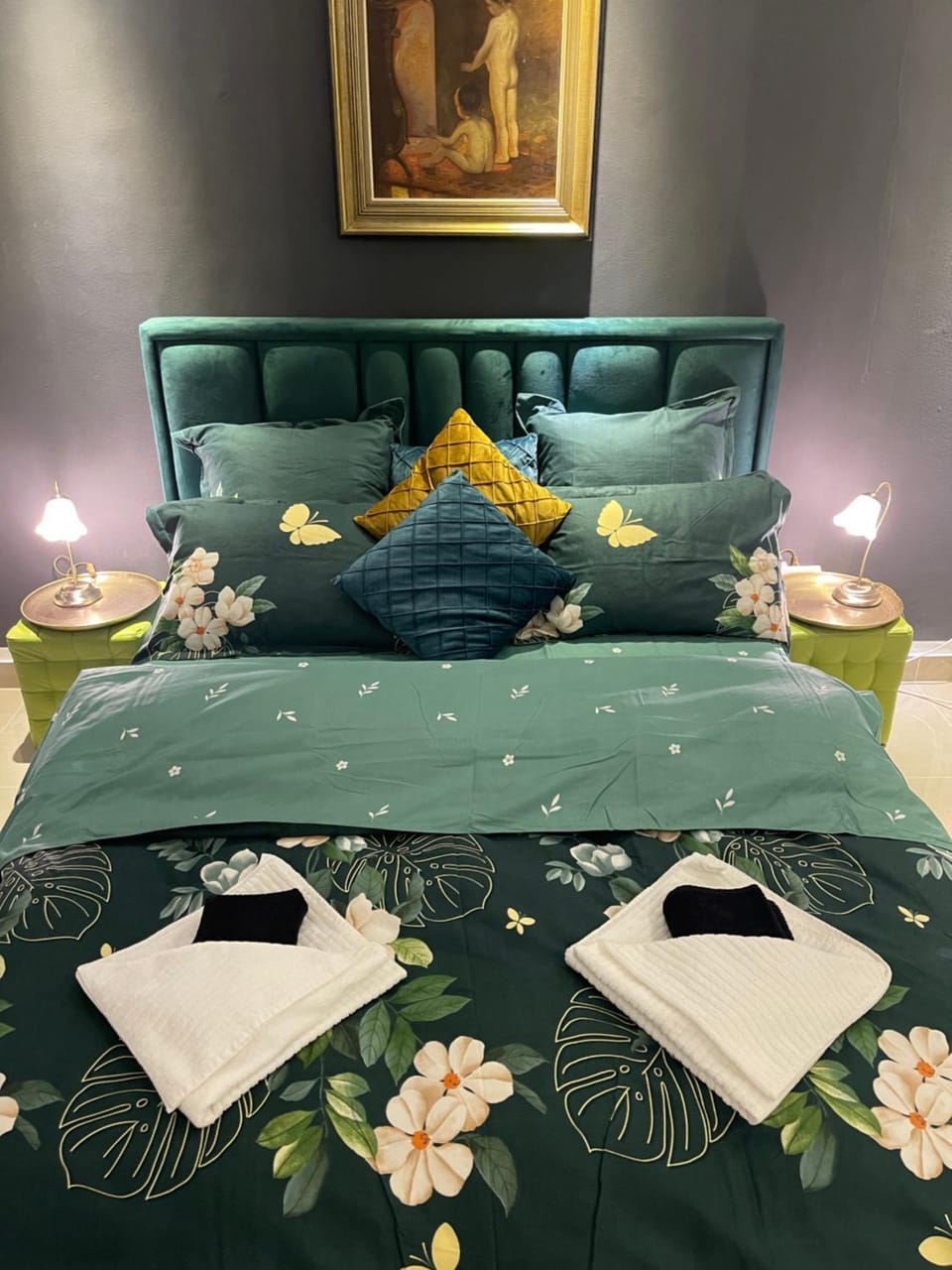 Bed, Bedroom