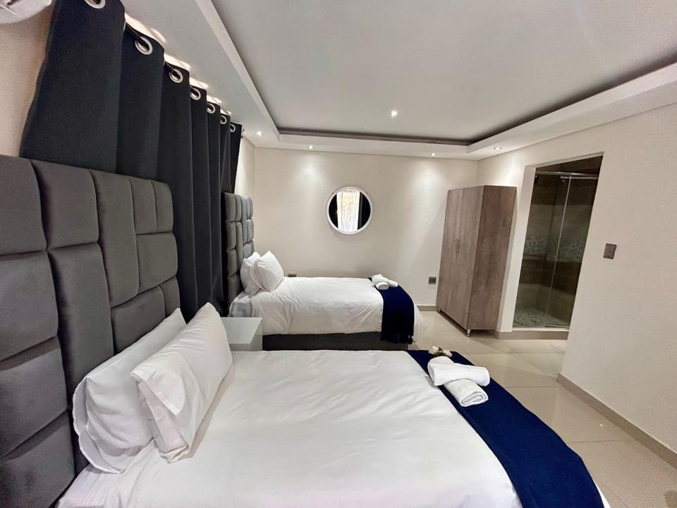 Bed, Photo of the whole room, Bedroom, towels, wardrobe