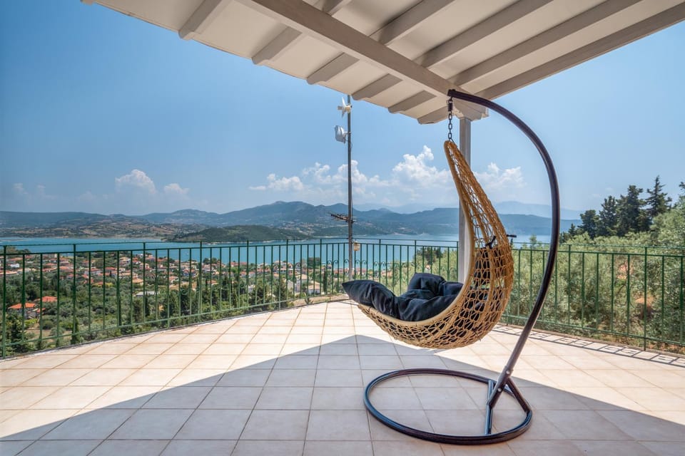 Patio, Day, Natural landscape, View (from property/room), Balcony/Terrace, Mountain view, Sea view