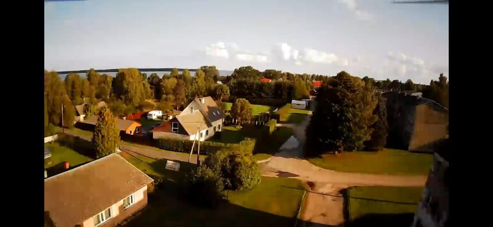 Property building, Natural landscape, Bird's eye view, Lake view