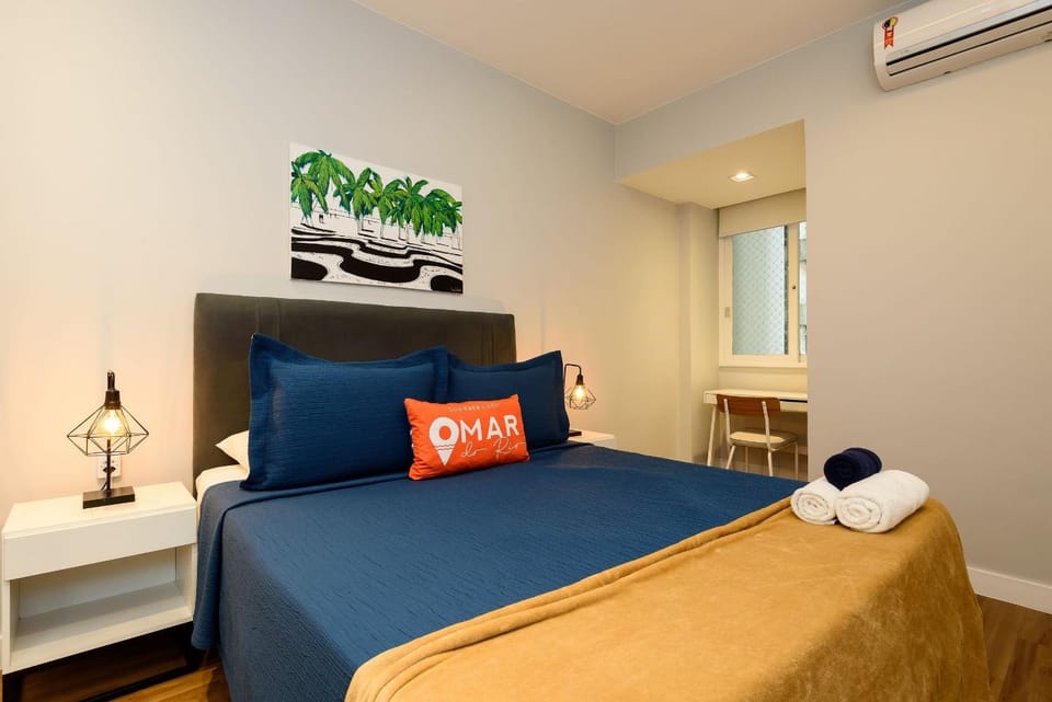 Apartment 350m from the beach | SF 159/102 Apartment in Rio de Janeiro