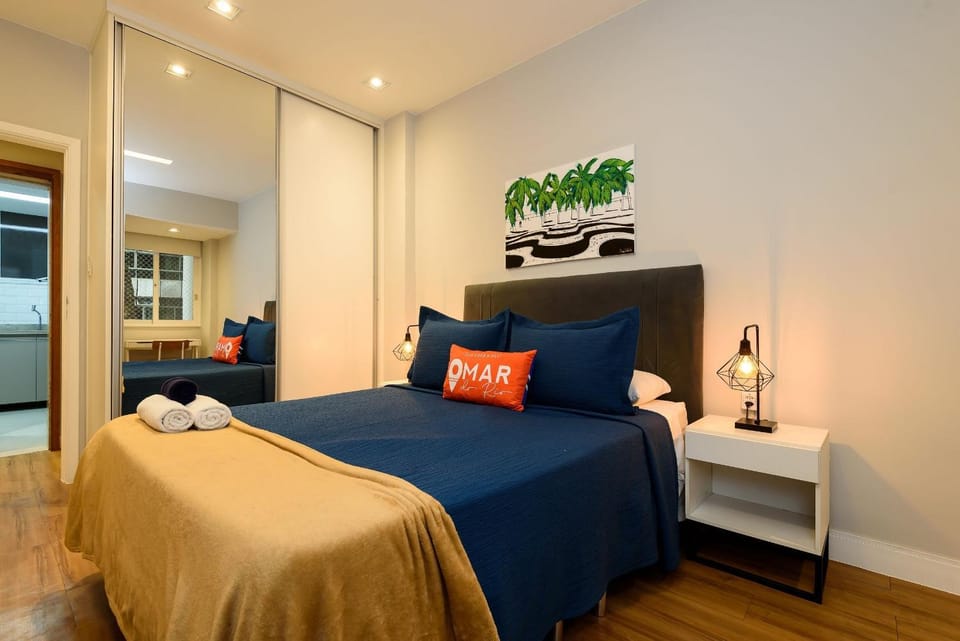 Apartment 350m from the beach | SF 159/102 Apartment in Rio de Janeiro