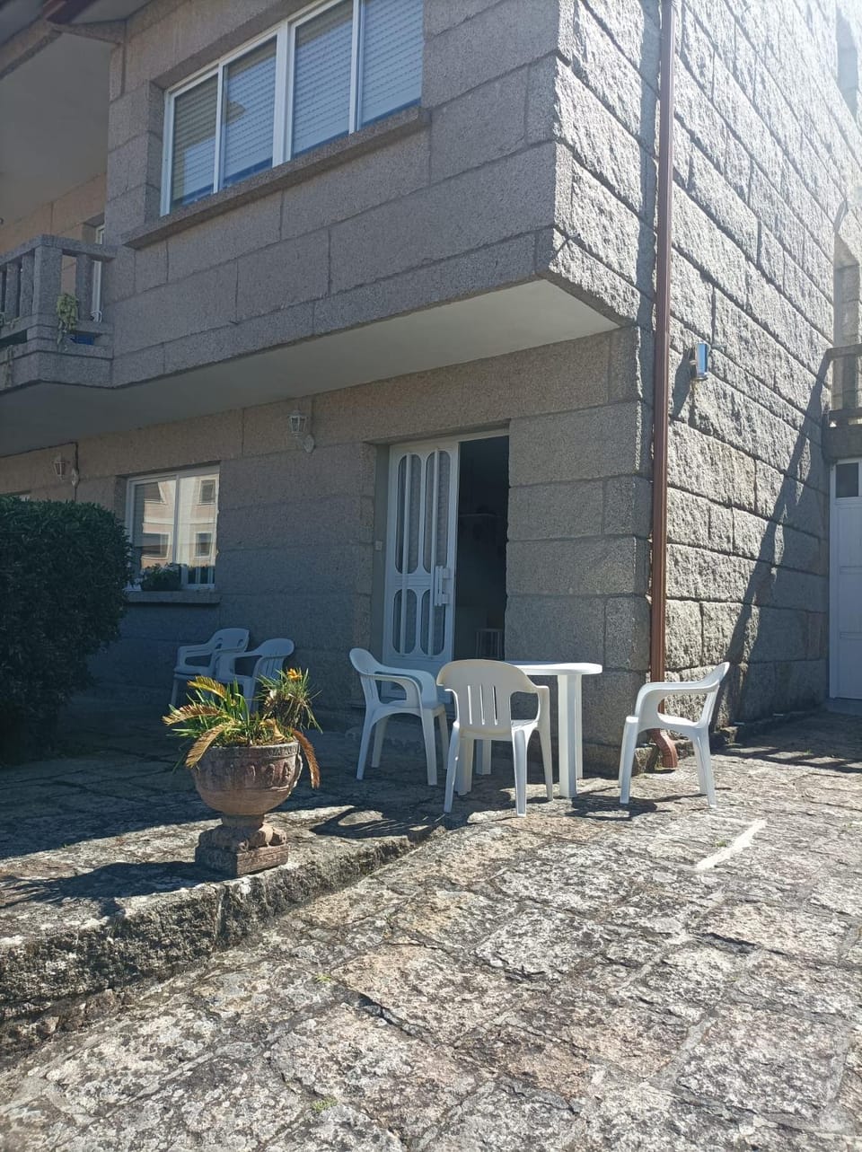 Property building, Patio