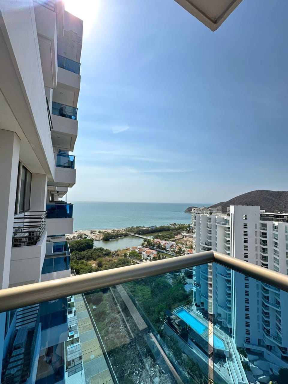 Apartamento con vista al mar y a la montaña en Santa Marta Apartment in Magdalena, Colombia