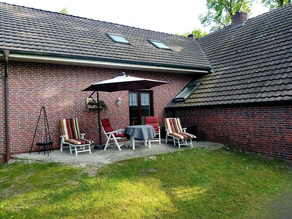 Property building, Garden, sunbed