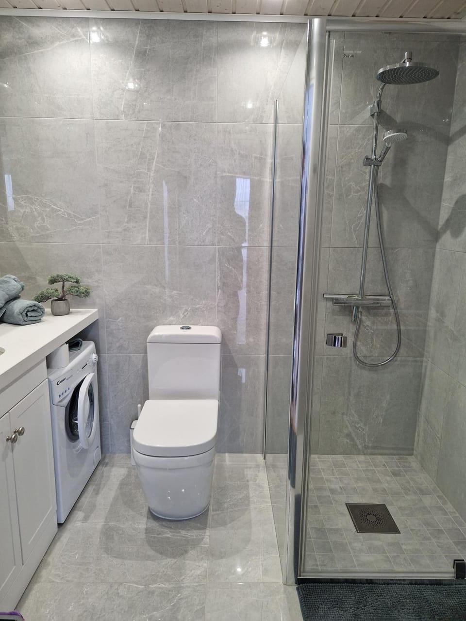 Shower, Bathroom, washing machine