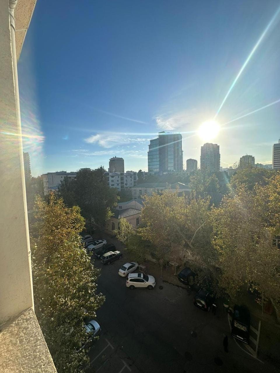City view, Street view, Parking