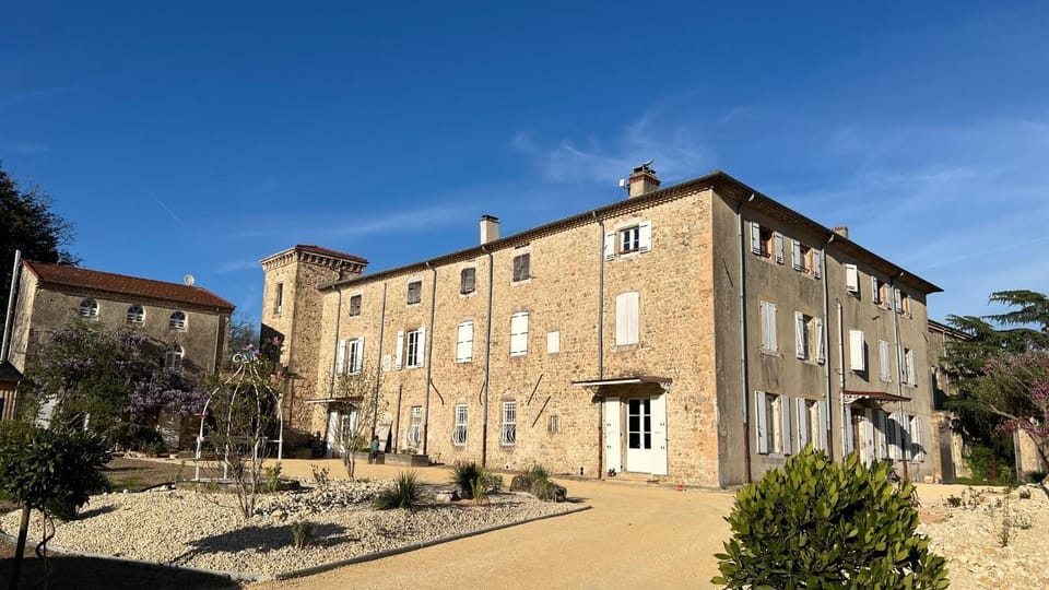 Property building, Spring, Day, Garden, Garden view