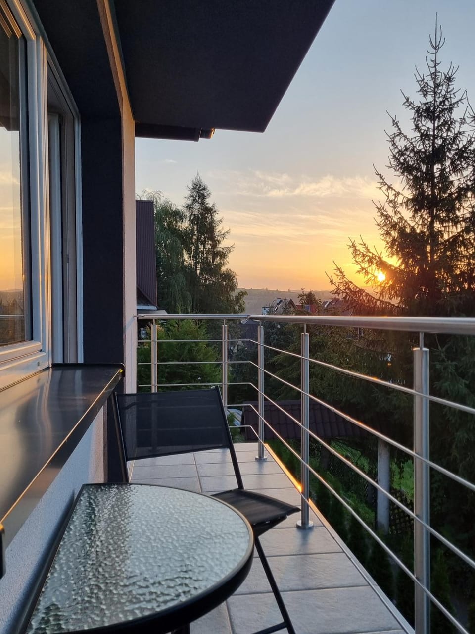 Day, Natural landscape, View (from property/room), Balcony/Terrace, Sunrise