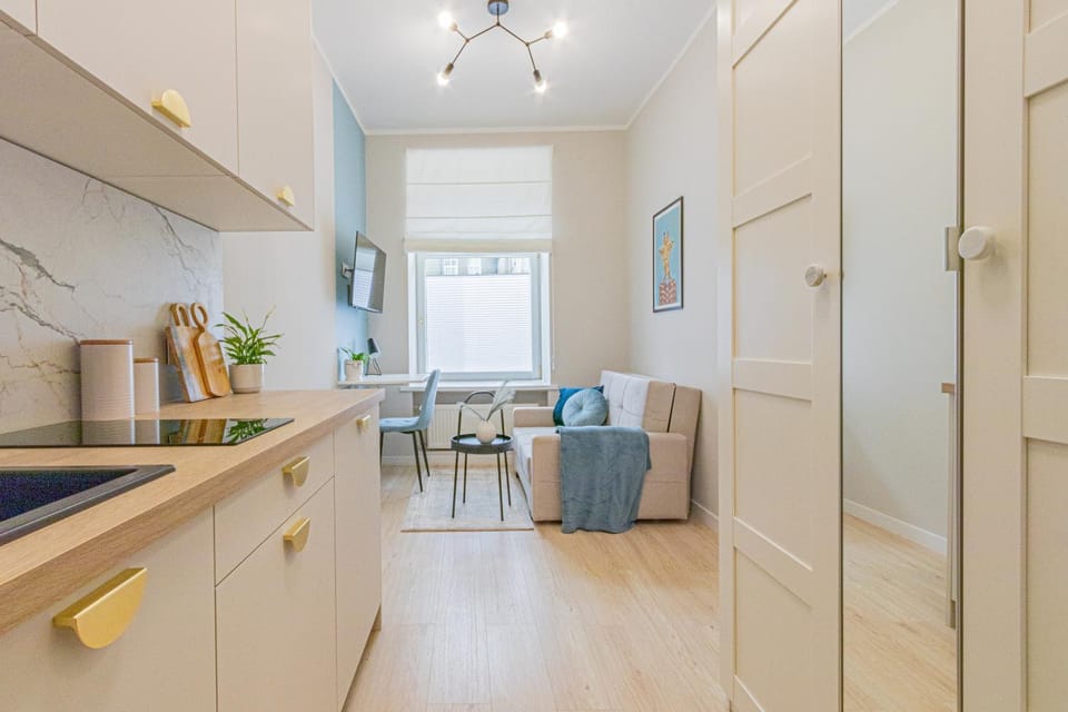 Kitchen or kitchenette, Living room, Seating area, wardrobe