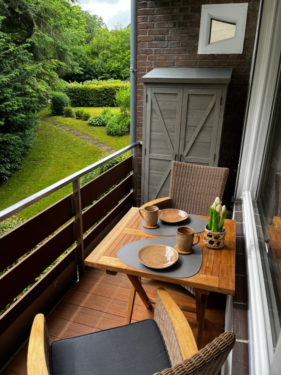 Balcony/Terrace, Garden view