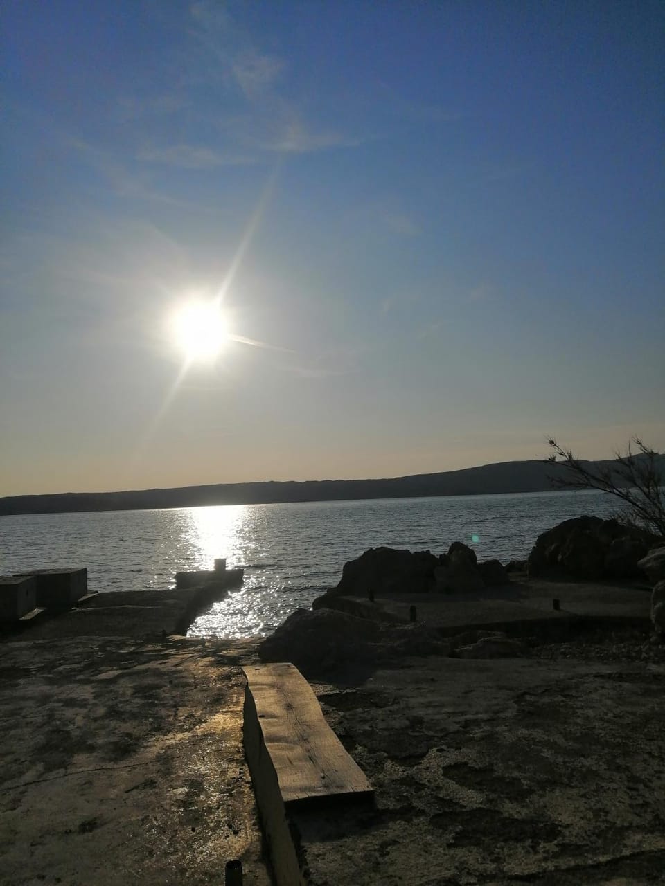 Natural landscape, Beach, Sea view, Sunset