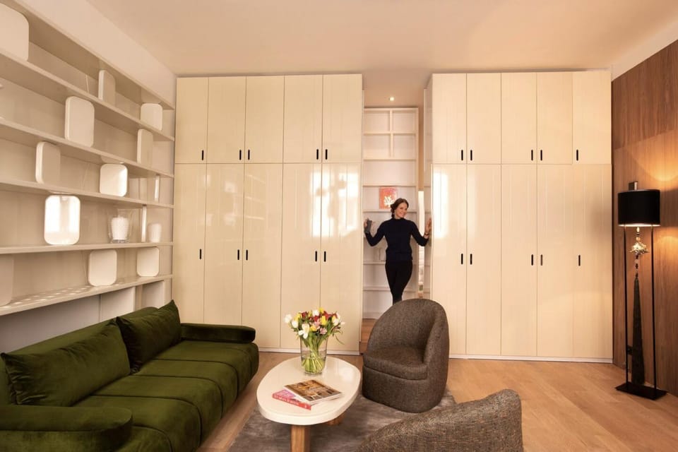 Communal lounge/ TV room, People, Living room, Seating area, wardrobe